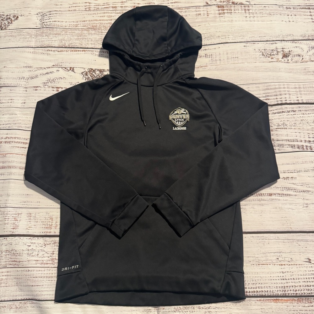 Nike Dri Fit Colorado University of Denver CU Lynx Lacrosse Hoodie Women's Small